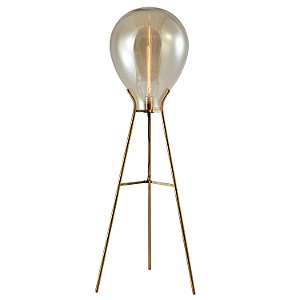 Coluna Caju Bronze E Conhaque (D)30Cm (A)154Cm | RZ004G