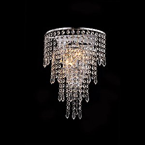 Arandela Zola Cromado 28Cm X 16,5Cm X 36,5Cm | SS007