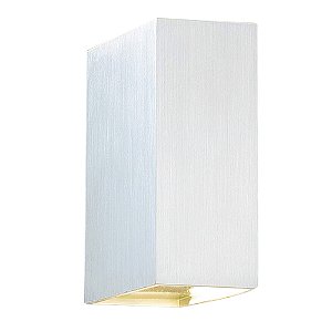 Arandela Brick 5Cm X 10Cm X 12,5Cm Prata | W1905S