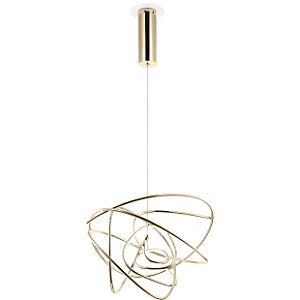 Pendente Ninho Dourado (D)41Cm 24W 3000K | WD017M