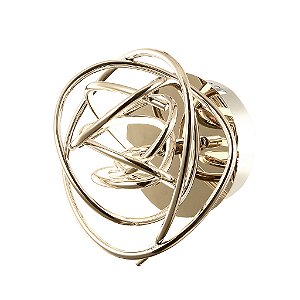 Arandela Ninho Dourado Moderno (D)23Cm 12W 3000K | WD018
