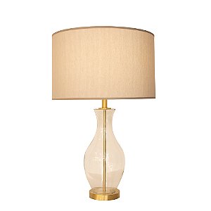 Base Abajur Veneto Vidro Soprado (D)20cm (A)54cm | WR002