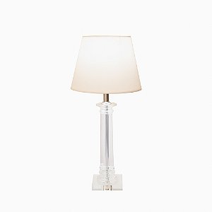 Base Abajur Classic Cromado (C)13Cm (L)13Cm (A)49Cm | XL1206