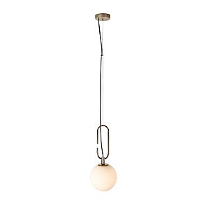Pendente Mob Dourado Preto (D)20Cm (A)48Cm 1xe14 | YD001