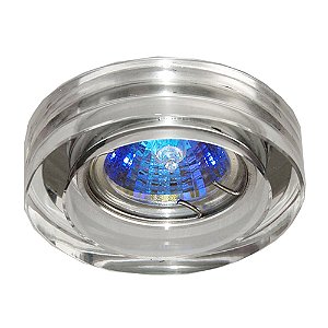 Spot Embutir Shine 1Xminidicroica Bivolt Cromado E Transparente | YD756B