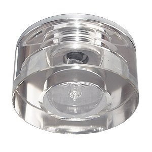 Spot Embutir  1xG4 Bivolt Cromado Transparente | YD765