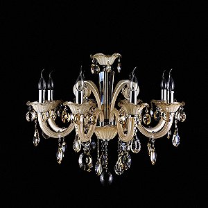Lustre Gallery Champagne 74Cm X 62Cm 8Xe14 | YL8204