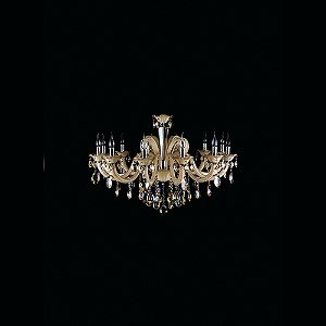 Lustre Gallery Champagne 100Cm X 72Cm  12Xe14 127V / 220V | YL8206