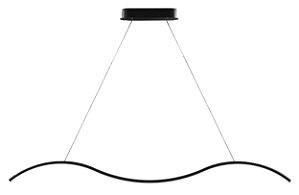 Pendente Taurus Preto Branco Opus Onda 3000K | DN35895 DN35888