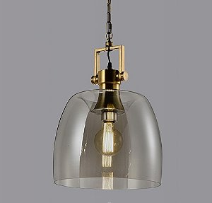 Pendente Torre Opus Fumê Ø350 x 580mm | DN38520