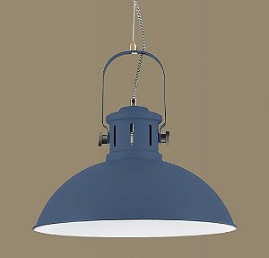 Pendente Gaspar Azul Petróleo Opus Ø360 x 270mm | DN37660