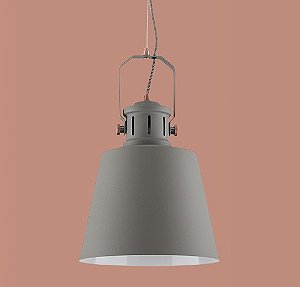 Pendente Balthasar Cinza Opus Ø275 x 395mm | DN37684
