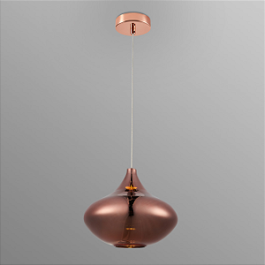 Pendente Led Cooper Cobre Opus (D)20cm | DN38292