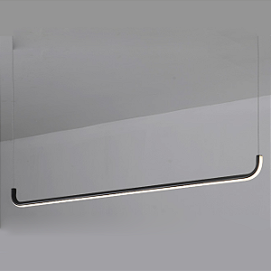 Pendente Led Hang Opus DN80853 Preto 90cm
