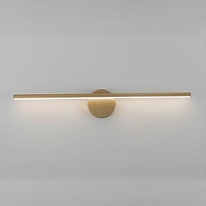 Arandela LED Hubble Dourado 3000k 600 x Ø100mm | DN82321
