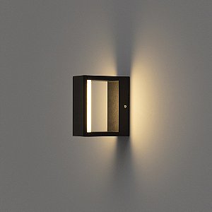 Arandela De Luz Indireta Recognizer Preto | STH9726/30