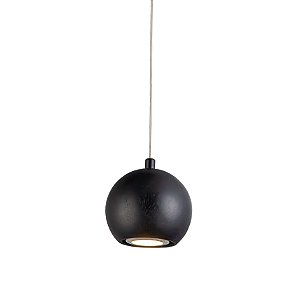 Pendente Pilko Madeira Preta Esfera (D)10cm | PIL1PD01PT011