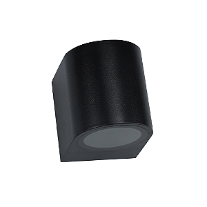 ARANDELA DOTS PRETO Facho único (L)7CM (A)8CM MR16 Dicroica