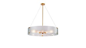 Pendente Alle Dourado (D)80Cm (A)16Cm 6xE27 | ALL1PD01TR10