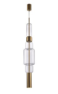Pendente Arete Dourado (D)18Cm (A)115Cm Mr16 | ARE1PD01DR20