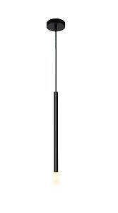 Pendente Marsh Preto (A)50Cm LED 5W 3000K | MAR1PD01PT10