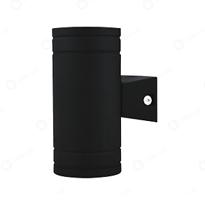 ARANDELA EXTERNA IP65 TITAN 10W 3000K 2 FACHOS PRETO