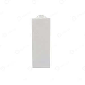 MINI ARANDELA BRANCO 1 FACHO DE LUZ 2W 3000K ALUMINIO
