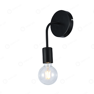 ARANDELA DE PAREDE RETRÔ PARA LAMPADA DE FILAMENTO