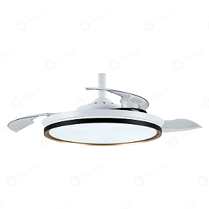 Ventilador Teto Retrátil Breeze com Controle Remoto Branco