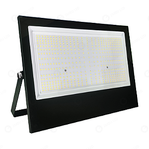 Refletor LED SMD MiniECO 300W 3000K Branco Quente Ip65 Externo