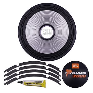 Kit Reparo Sl Compatível Com Jbl Tornado 3000 15 polegadas
