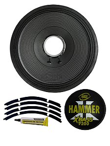 Kit Reparo Sl Compatível Com Eros Hammer Xbass 7200 15pol.