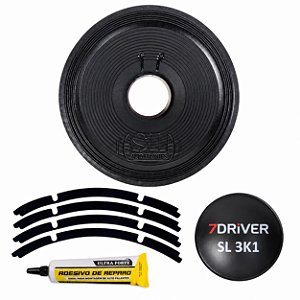 4 Kit Reparo Sl Compatível Com 7driver Sl 3k1 15pol