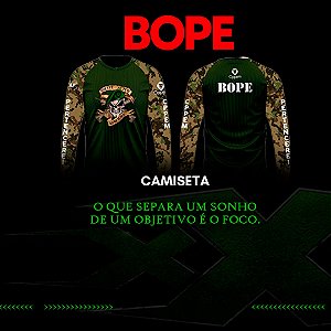 CAMISA MANGA LONGA  - BOPE