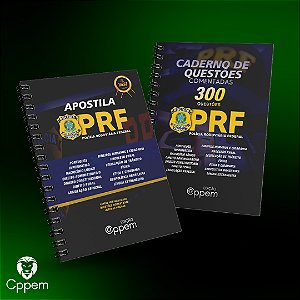 COMBO 2 EM 1 | APOSTILA + CADERNO DE QUESTÕES - PRF