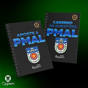 COMBO 2 EM 1 | APOSTILA + CADERNO DE QUESTÕES - PMAL