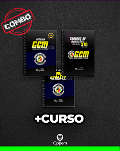COMBO 4 EM 1 | APOSTILA + CADERNO DE QUESTÕES + VADE MECUM + CURSO - GCM CARUARU
