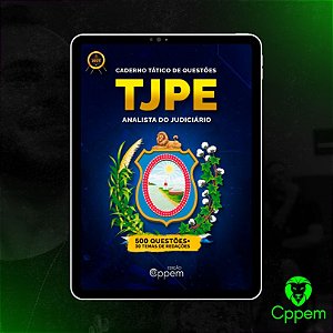 Caderno Tático Digital | TJPE Analista Judiciário