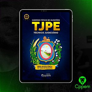Caderno Tático Digital | TJPE Técnico Judiciário