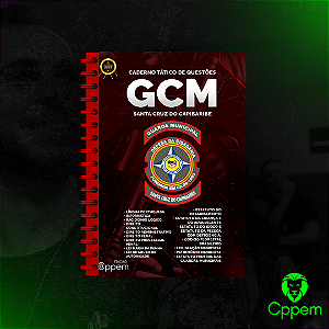 Caderno Tático Físico | GCM SCC