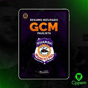 Caderno Tático Digital | GCM Paulista
