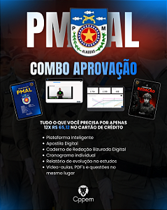 COMBO APROVAÇÃO PMAL