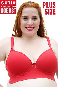 190 - Sutiã Reforçado Plus Size Robust