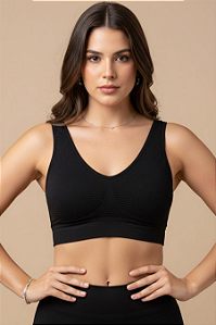 381 - Top sem Costura com Bojo Removível