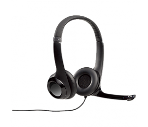 HEADSET USB PRETO LOGITECH