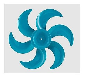 Hélice (pavão) Plástico 6 Pás 40cm Ventilador Philco Pvt400 Azul