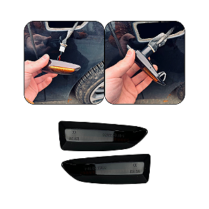 Luz de Led lateral 12v Fume Chevrolet Montana Turbo RS LTZ