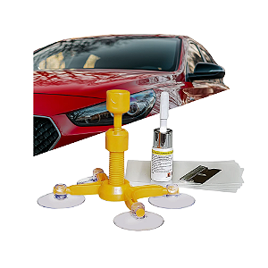 Kit Reparador De Para-brisa Trincado e Vidros Resina Alemã