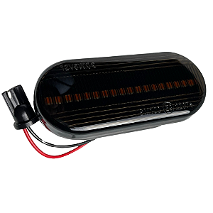 Kit Seta Pisca Sequencial  Lampada Lateral Carro Led Amarelo