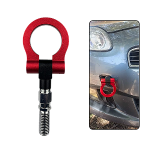 Gancho Engate Reboque Esportivo Tow Hook Japones VERMELHO
